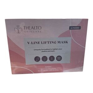 Thealto Skincare V-Line Lifting Mask Kit 10 Masks Bonus Serum New Sealed 02/2026